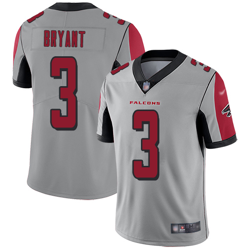 Atlanta Falcons Limited Silver Men Matt Bryant Jersey NFL Football #3 Inverted Legend